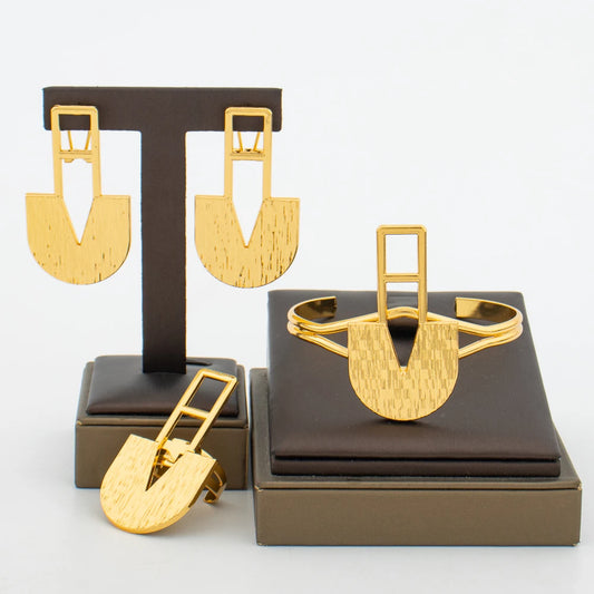 Mejesticfines Sahara Glow Jewelry Set - Bold 1.5